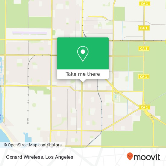 Oxnard Wireless map