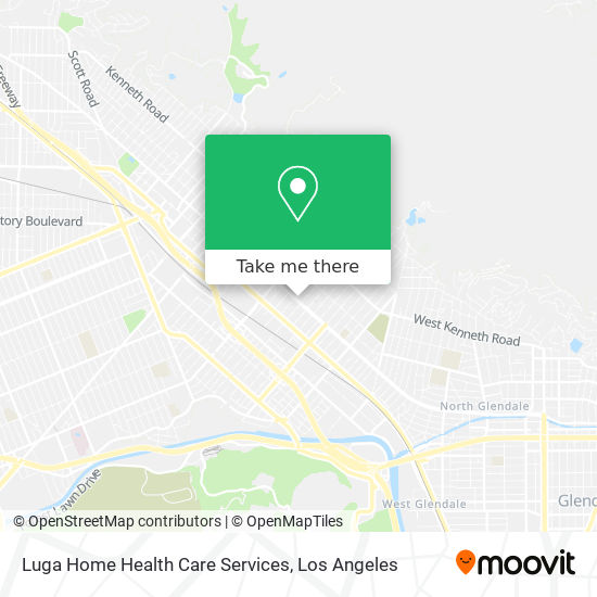 Luga Home Health Care Services map