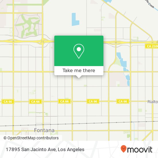 17895 San Jacinto Ave map