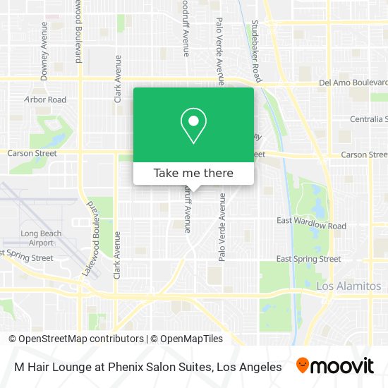 M Hair Lounge at Phenix Salon Suites map