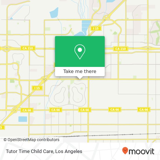 Mapa de Tutor Time Child Care