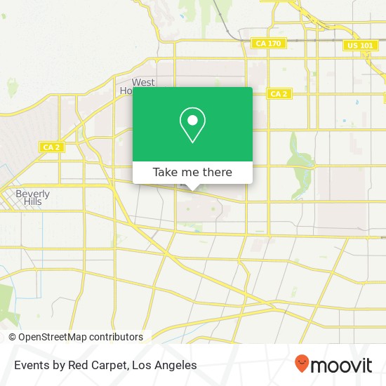Events by Red Carpet map