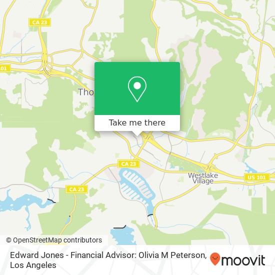 Edward Jones - Financial Advisor: Olivia M Peterson map
