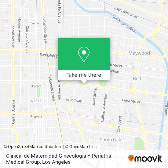Clinical de Maternidad Ginecologia Y Periatria Medical Group map