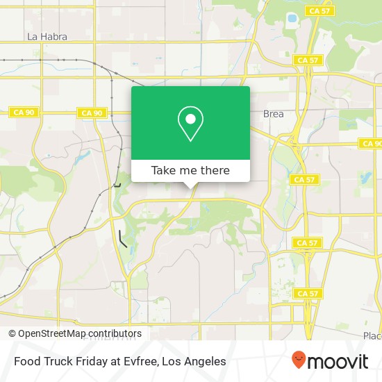 Food Truck Friday at Evfree map