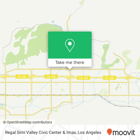 Mapa de Regal Simi Valley Civic Center & Imax