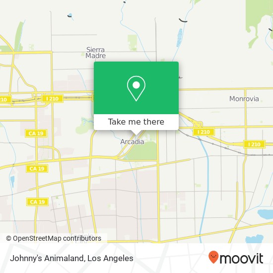 Johnny's Animaland map