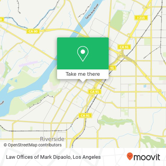 Mapa de Law Offices of Mark Dipaolo