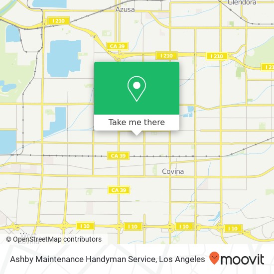 Ashby Maintenance Handyman Service map
