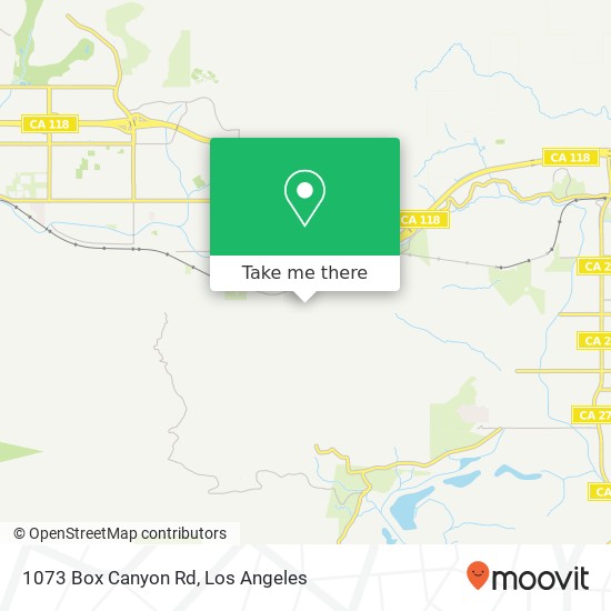 1073 Box Canyon Rd map