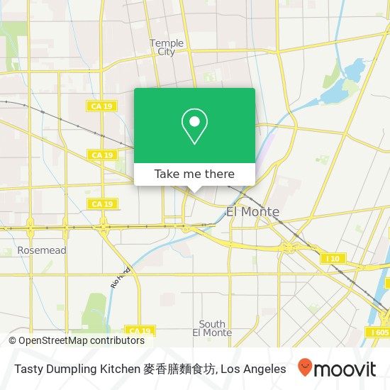 Tasty Dumpling Kitchen 麥香膳麵食坊 map