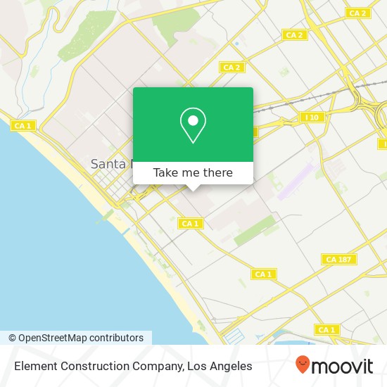 Mapa de Element Construction Company