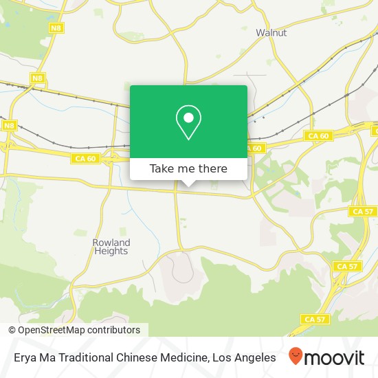 Mapa de Erya Ma Traditional Chinese Medicine