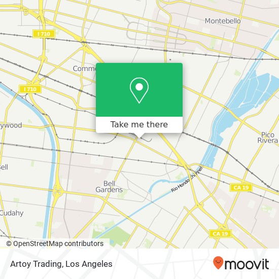 Artoy Trading map