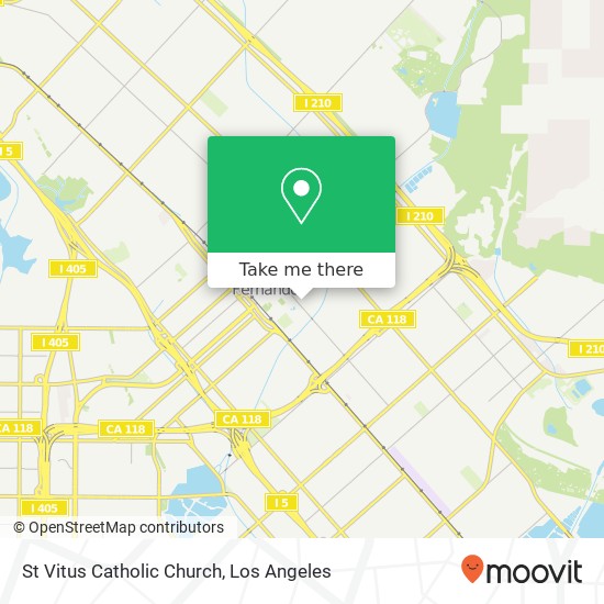 St Vitus Catholic Church map