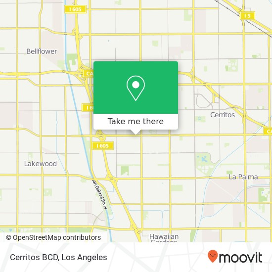 Cerritos BCD map