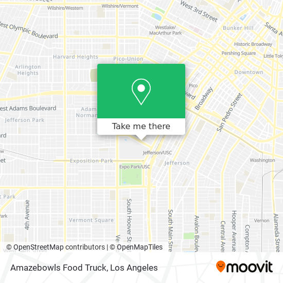 Amazebowls Food Truck map