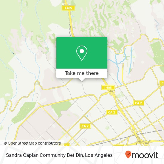 Sandra Caplan Community Bet Din map