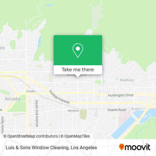 Mapa de Luis & Sons Window Cleaning