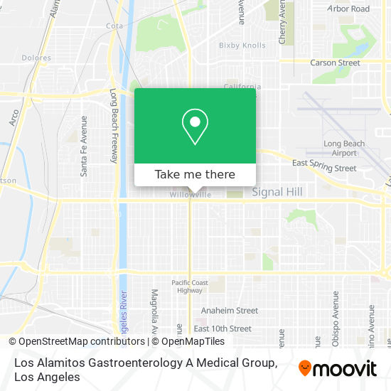 Los Alamitos Gastroenterology A Medical Group map