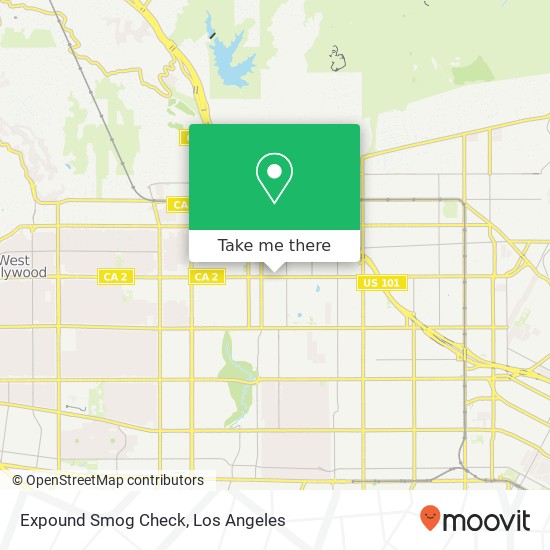 Mapa de Expound Smog Check