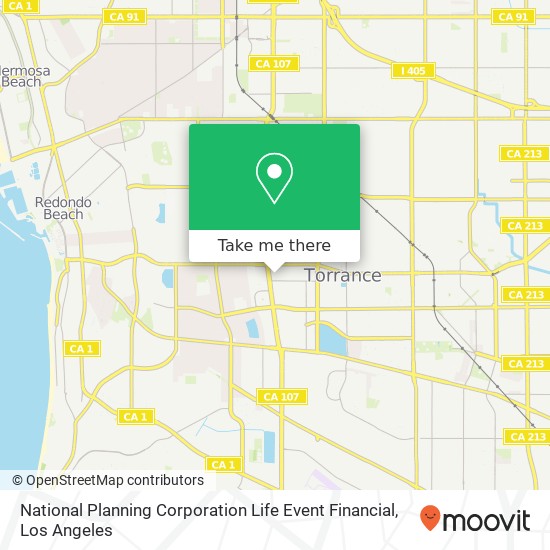 National Planning Corporation Life Event Financial map