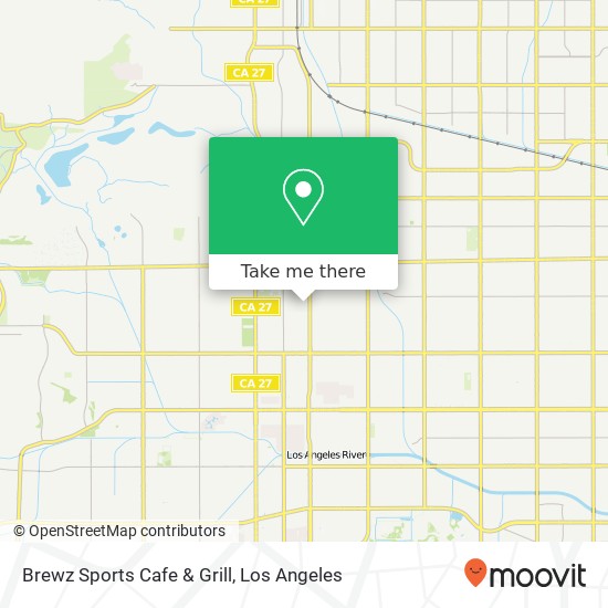 Brewz Sports Cafe & Grill map