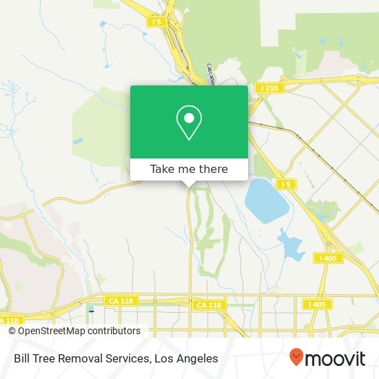 Bill Tree Removal Services map