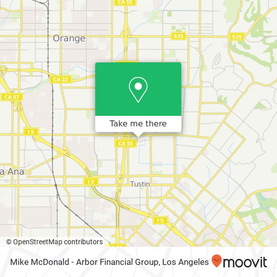 Mike McDonald - Arbor Financial Group map