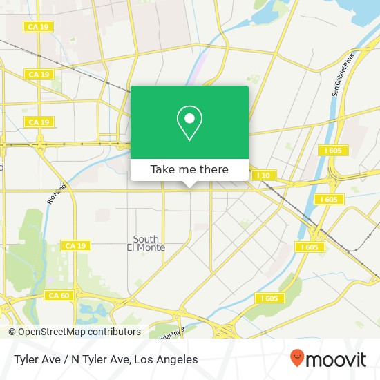 Tyler Ave / N Tyler Ave map
