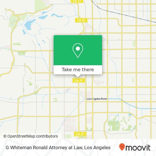 G Whiteman Ronald Attorney at Law map