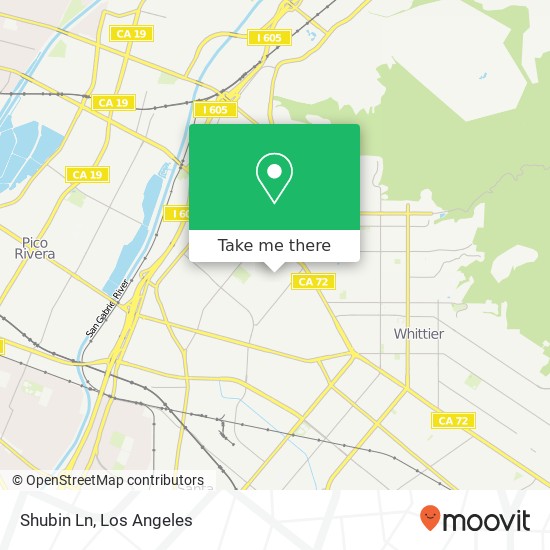 Shubin Ln map