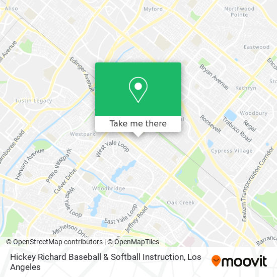 Hickey Richard Baseball & Softball Instruction map