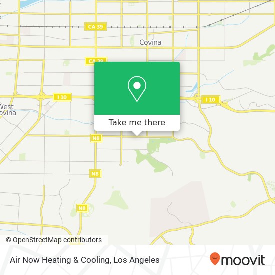 Mapa de Air Now Heating & Cooling