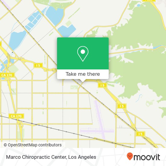 Mapa de Marco Chiropractic Center