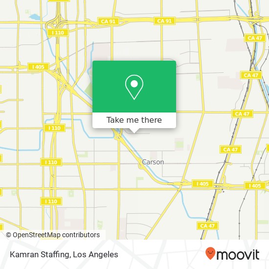 Mapa de Kamran Staffing