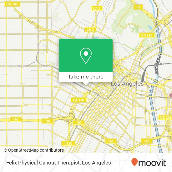 Felix Physical Canout Therapist map