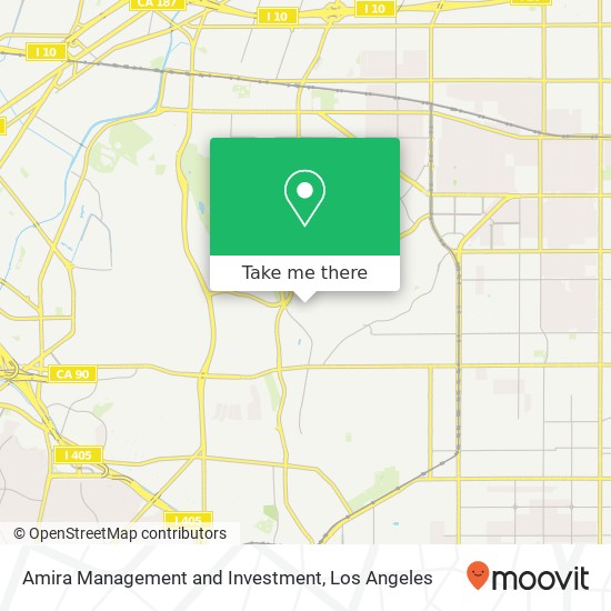 Amira Management and Investment map