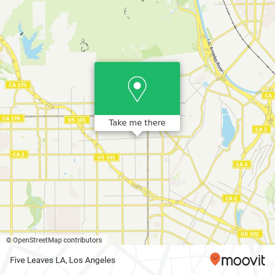 Five Leaves LA map