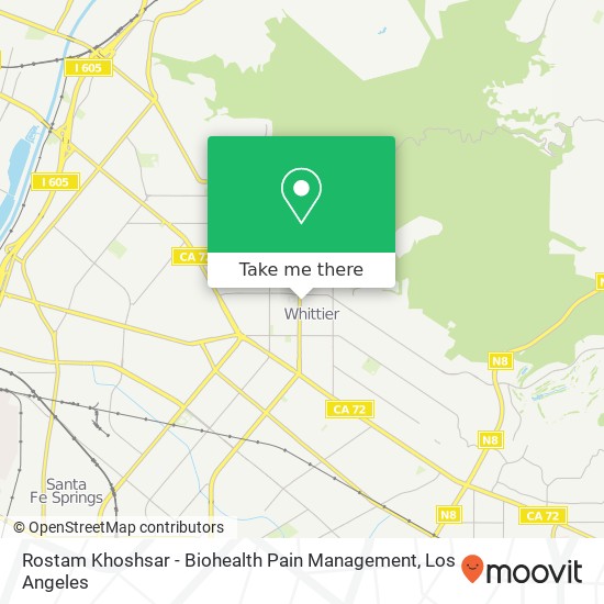 Rostam Khoshsar - Biohealth Pain Management map