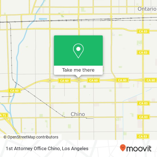 1st Attorney Office Chino map