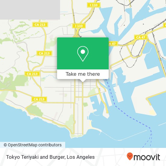 Tokyo Teriyaki and Burger map