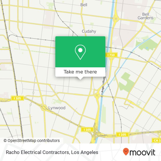 Racho Electrical Contractors map