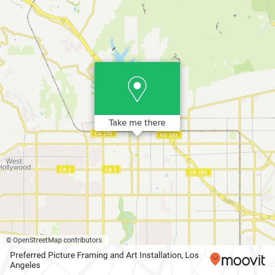 Preferred Picture Framing and Art Installation map