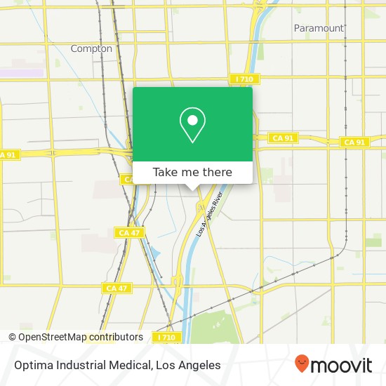 Optima Industrial Medical map