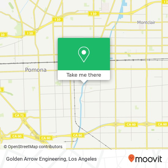 Golden Arrow Engineering map