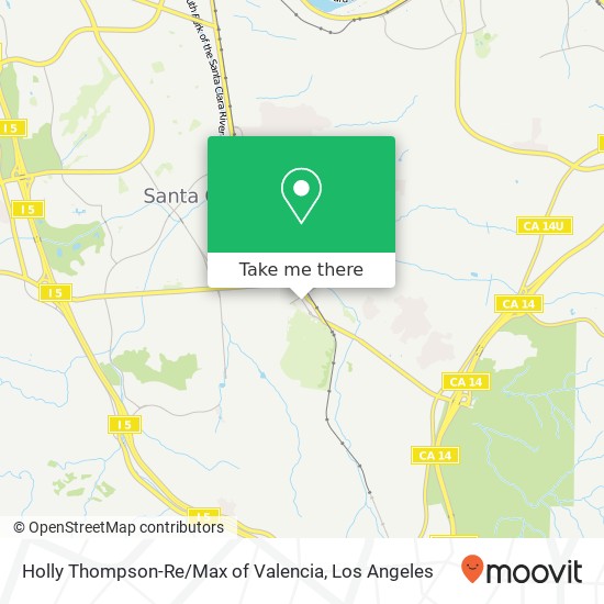 Mapa de Holly Thompson-Re / Max of Valencia