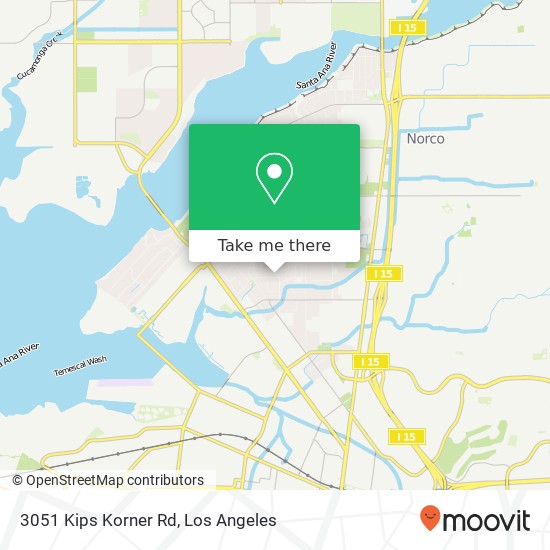 3051 Kips Korner Rd map