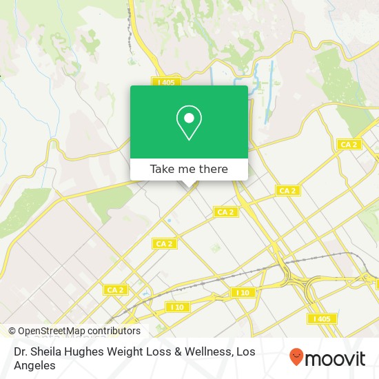 Mapa de Dr. Sheila Hughes Weight Loss & Wellness