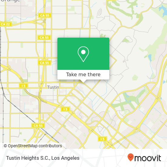 Tustin Heights S.C. map